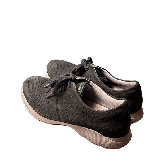 Dansko Black Alissa Milled Nobuck Athletic Runners Sneakers Women size 39 - Picture 4 of 6